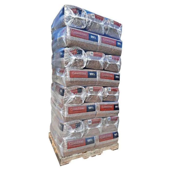 CleanStraw Premium Pine Straw Pallet Of 40 Bags 3 CleanStraw Premium Pine Straw Pallet Of 40 Bags