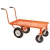 Leonard Push-Style 4-Wheeled Nursery Cart With 2-Foot X 4-Foot Deck And Pneumatic Tires 1 Leonard Push-Style 4-Wheeled Nursery Cart With 2-Foot X 4-Foot Deck And Pneumatic Tires -Garden Store 2448fw