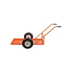 Leonard Flatbed 2-Wheel Nursery Cart, 2ft X 4ft Low Deck, 850 Lb Capacity -Garden Store 2448lw 1
