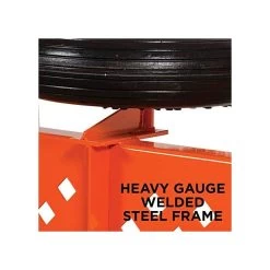 Leonard Flatbed 2-Wheel Nursery Cart, 2ft X 4ft Low Deck, 850 Lb Capacity -Garden Store 2448lw 2