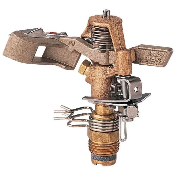 Rainbird Brass Impulse Sprinkler Head 1/2in 3 Rainbird Brass Impulse Sprinkler Head 1/2in
