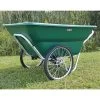 Muller's Original Smart Cart, Green 12 Cu. Ft. Tray With 20" Flat Free Spoke Wheels -Garden Store 312gb ff