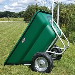 Muller's Original Smart Cart, Green 12 Cu. Ft. Tray With 16" Turf Wheels 5 Muller's Original Smart Cart, Green 12 Cu. Ft. Tray With 16" Turf Wheels -Garden Store 312gbt 1 1
