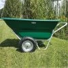 Muller's Original Smart Cart, Green 12 Cu. Ft. Tray With 16" Turf Wheels 2 Muller's Original Smart Cart, Green 12 Cu. Ft. Tray With 16" Turf Wheels -Garden Store 312gbt 4