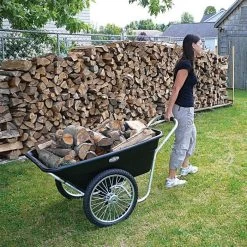 Muller's Original Smart Cart, Black 7 Cu. Ft. Tray With 20" Flat Free Spoke Wheels 7 Muller's Original Smart Cart, Black 7 Cu. Ft. Tray With 20" Flat Free Spoke Wheels -Garden Store 37bb ff 2 1