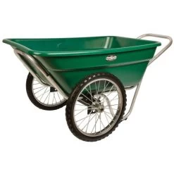 Muller's Original Smart Cart, Green 7 Cu. Ft. Tray With 20" Spoke Wheels