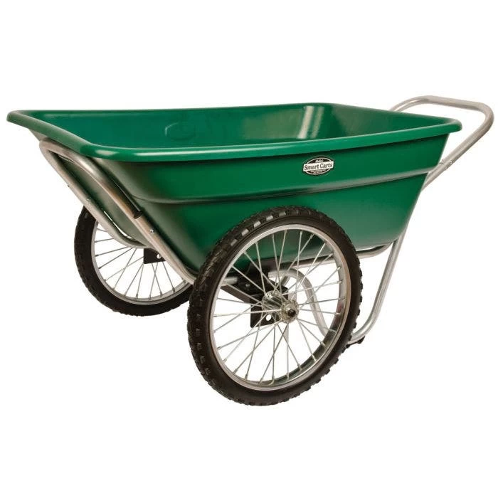 Muller's Original Smart Cart, Green 7 Cu. Ft. Tray With 20" Spoke Wheels 3 Muller's Original Smart Cart, Green 7 Cu. Ft. Tray With 20" Spoke Wheels