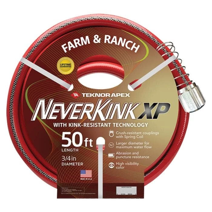 Neverkink XP Farm & Ranch Hose, 3/4in, 50ft 3 Neverkink XP Farm & Ranch Hose, 3/4in, 50ft