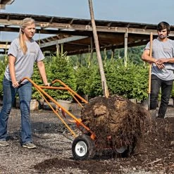 Leonard Ball Carts With Curved Lift, Flat Free Tires -Garden Store f15cc 6