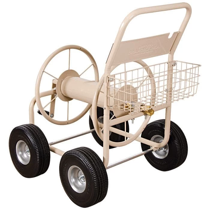 Hose Reel Wagon By A.M. Leonard, 4 Wheel Flat Free Tires, 300ft Hose Capacity, Lifetime Warranty 5 Hose Reel Wagon By A.M. Leonard, 4 Wheel Flat Free Tires, 300ft Hose Capacity, Lifetime Warranty - Image 3