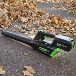 Greenworks Pro 80V Li-Ion Cordless Blower With Battery And Charger -Garden Store gbl320 1