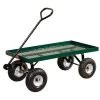 Metal Deck Wagon, Flat Free Tires, 24 In X 48 In -Garden Store gcf2448
