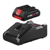 Bosch CORE18V Battery Kit With Charger 1 Bosch CORE18V Battery Kit With Charger -Garden Store gxs18v