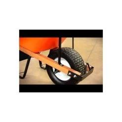 Leonard 6-Cubic-Foot Capacity Poly Tray Wheelbarrow With Pneumatic Tire -Garden Store hqdefault 15 1