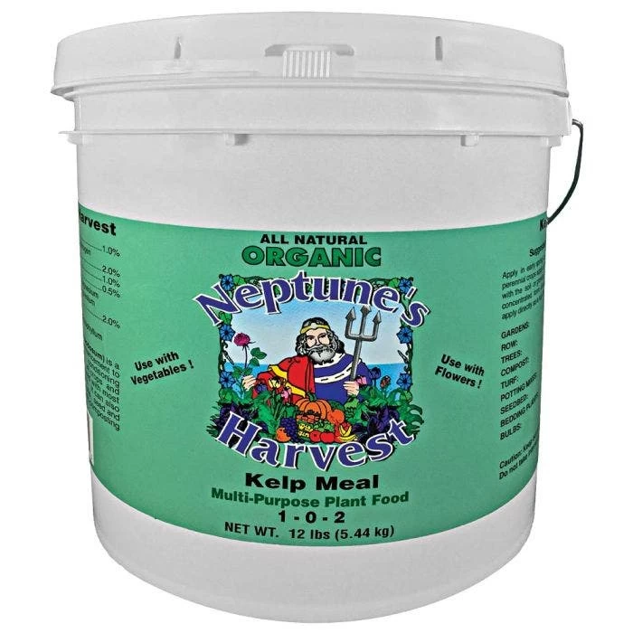 Neptune's Harvest 1-0-2 Organic Kelp Meal, 12-Pound Bucket 3 Neptune's Harvest 1-0-2 Organic Kelp Meal, 12-Pound Bucket