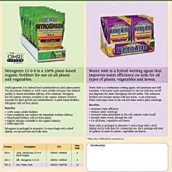 Nitrogreen Organic 13-0-0 Fertilizer 7 Nitrogreen Organic 13-0-0 Fertilizer -Garden Store ng1300 2