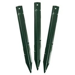 Permaloc Set Of Six 8-foot Long Sections - Green DuraFlex, Baked-On Finish 11 Permaloc Set Of Six 8-foot Long Sections - Green DuraFlex, Baked-On Finish -Garden Store pgr8 stakes