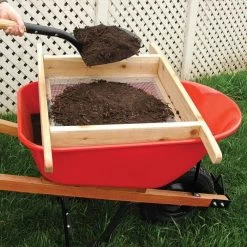 Wheelbarrow Sifter For Compost And Soil 13 Wheelbarrow Sifter For Compost And Soil -Garden Store s22 2