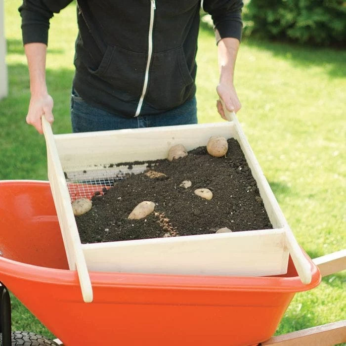 Wheelbarrow Sifter For Compost And Soil 9 Wheelbarrow Sifter For Compost And Soil - Image 7