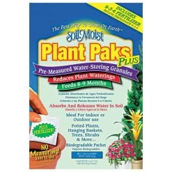 Soil Moist 9-3-6 Moisture-Holding Controlled Release Fertilizer, Case Of 200 Packs