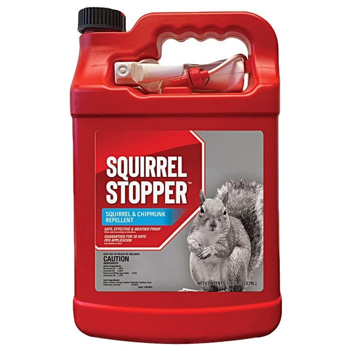 Squirrel Stopper Animal Reppellent, Gallon Ready-to-Use 3 Squirrel Stopper Animal Reppellent, Gallon Ready-to-Use