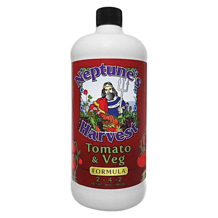 Neptune's Harvest 2-4-2 Tomato & Veg Formula, 1 Quart 3 Neptune's Harvest 2-4-2 Tomato & Veg Formula, 1 Quart