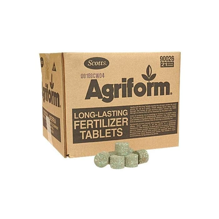 Agriform 20-10-5 Fertilizer Tablets, 2 Year Formula, Box 3 Agriform 20-10-5 Fertilizer Tablets, 2 Year Formula, Box