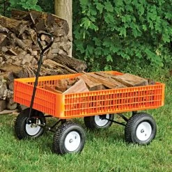 Leonard Utility Wagon, 30in X 46in X 7.5in Tray 16 Leonard Utility Wagon, 30in X 46in X 7.5in Tray -Garden Store vp gw45 3