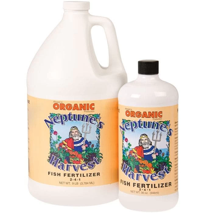 Neptune's Harvest Hydrolyzed Fish Fertilizer 2-4-1, 1 Gallon 3 Neptune's Harvest Hydrolyzed Fish Fertilizer 2-4-1, 1 Gallon