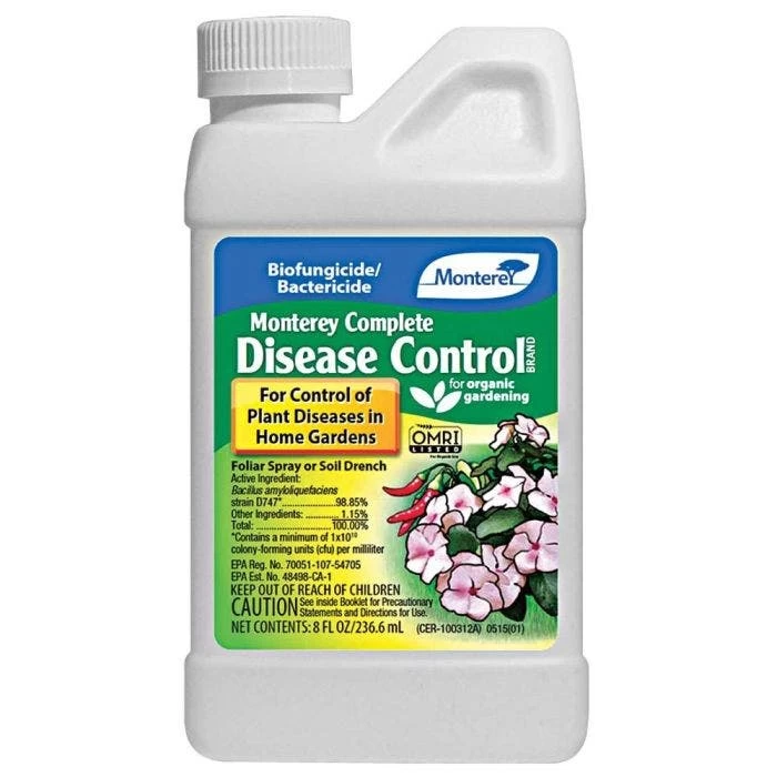 Monterey Complete Disease Control Biofungicide Bactericide Concentrate 4 Monterey Complete Disease Control Biofungicide Bactericide Concentrate - Image 2