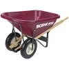 Scenic Road 8cu Ft Wheelbarrow Poly Tray, 2 Wheel 1 Scenic Road 8cu Ft Wheelbarrow Poly Tray, 2 Wheel -Garden Store vp m8