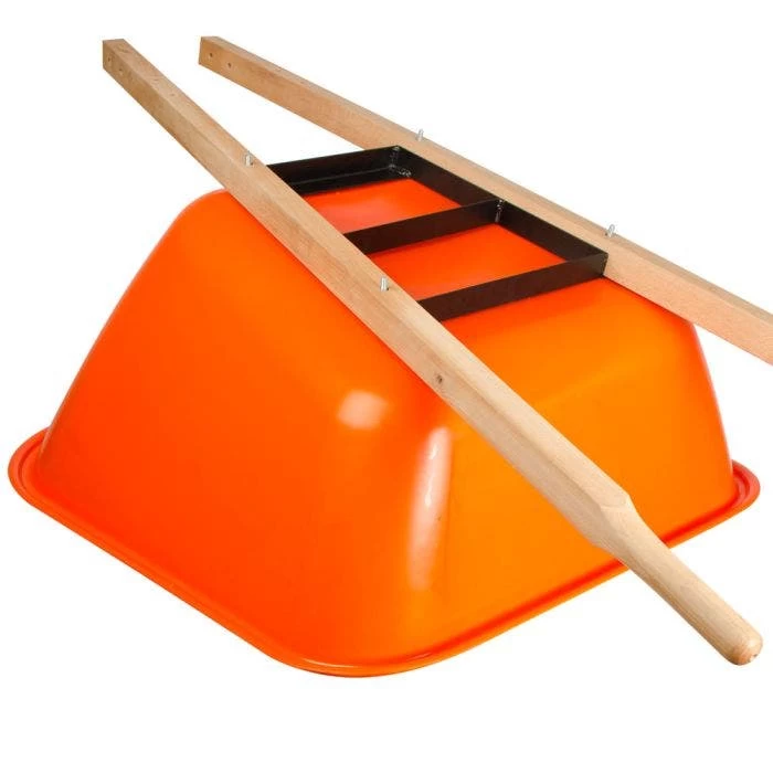 Leonard 2 Wheeled 10 Cubic Foot Capacity Poly Tray Wheelbarrows 8 Leonard 2 Wheeled 10 Cubic Foot Capacity Poly Tray Wheelbarrows - Image 6