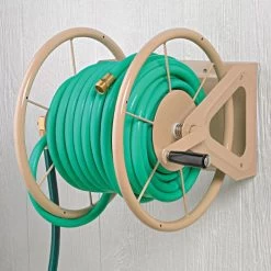 Hose Reel Wall Mount Commercial Grade 200ft Capacity